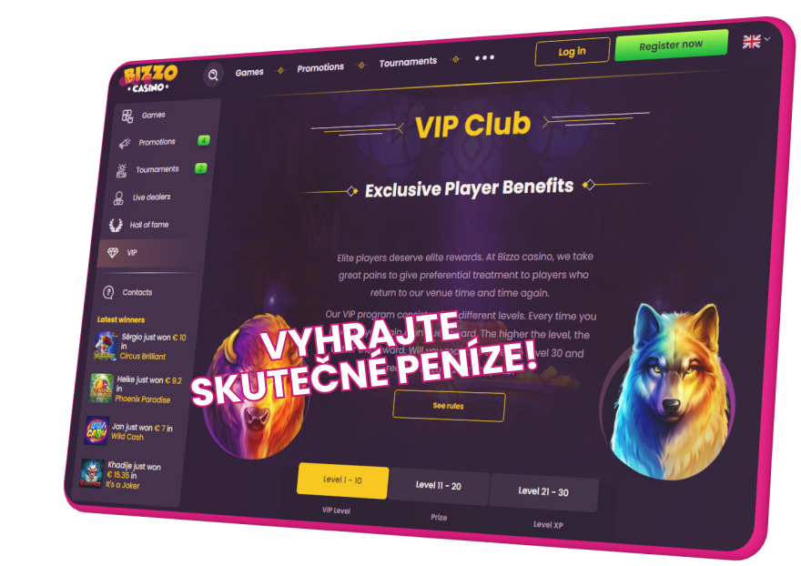 VIP program BizzoCASINO